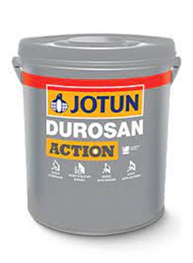 Jotun Durosan Action Acrylic Emulsion Paints - Brilliant White & Vibrant Colors - 1L (White) - Image 1